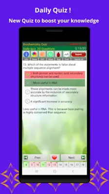 Biochemistry Quiz android App screenshot 9